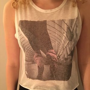 Graphic tank top